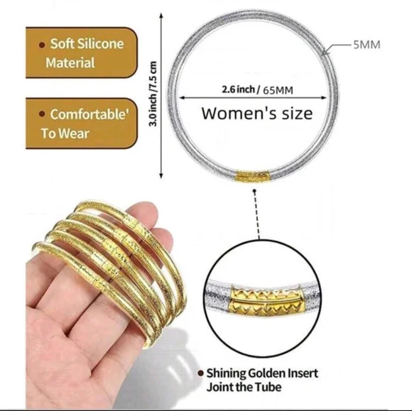 Waterproof silicone bracelets - Picture 2 of 3